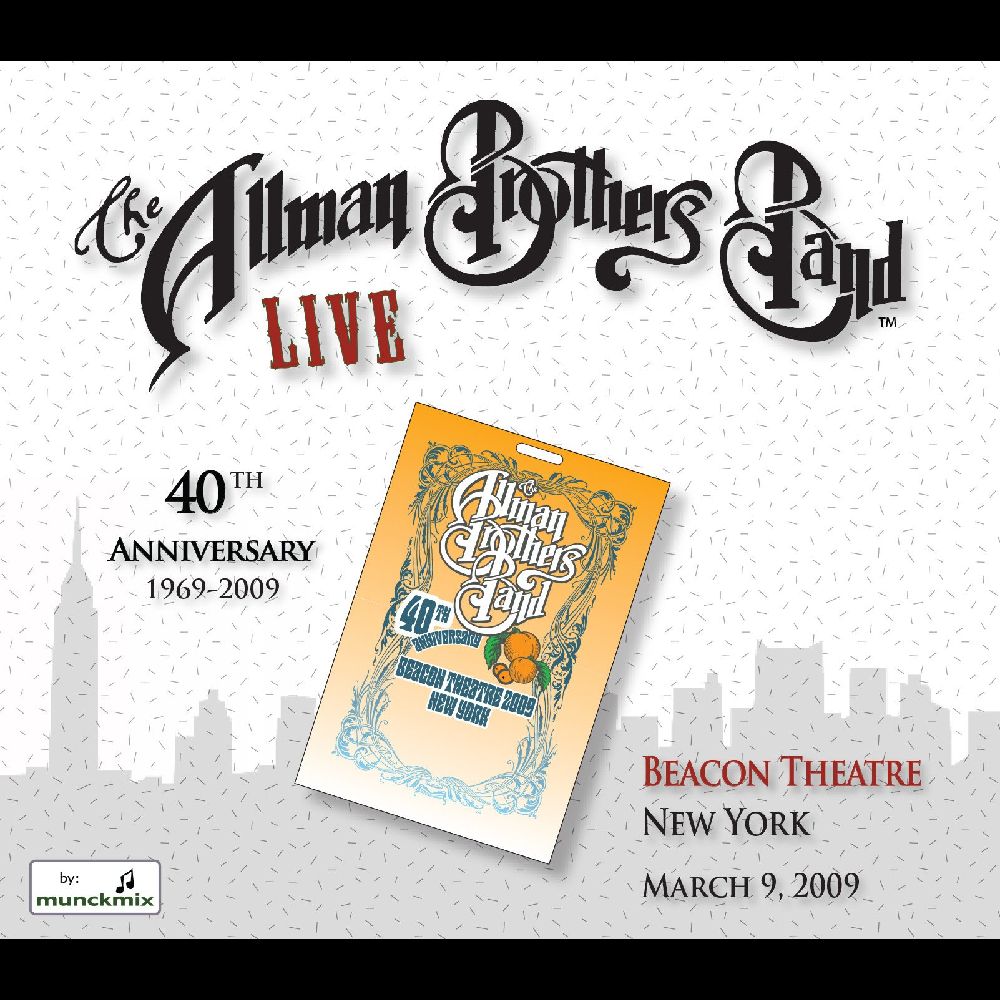 ALLMAN BROTHERS BAND / オールマン・ブラザーズ・バンド / BEACON THEATRE, NEW YORK, 3-9-09 (3CDR)