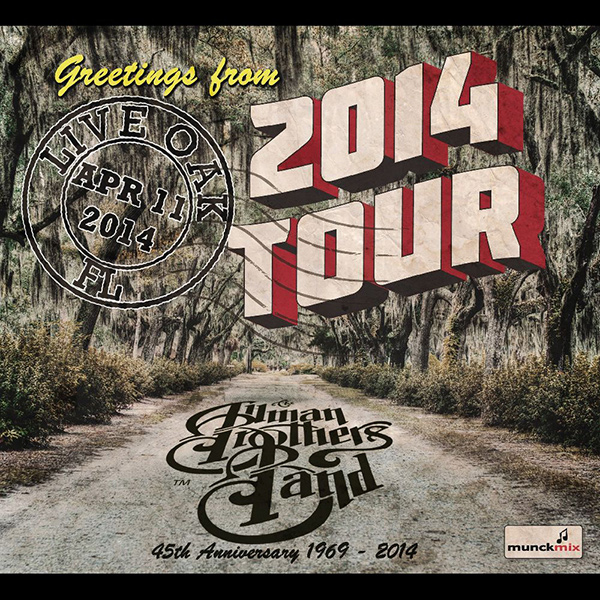 ALLMAN BROTHERS BAND / オールマン・ブラザーズ・バンド / WANEE MUSIC FESTIVAL, FL - APRIL 11, 2014 (3CDR)