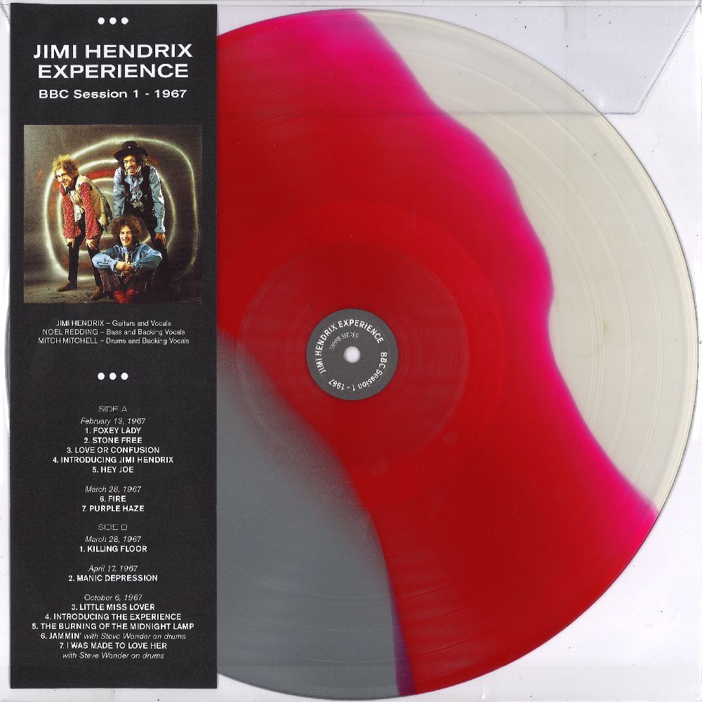 JIMI HENDRIX (JIMI HENDRIX EXPERIENCE) / ジミ・ヘンドリックス (ジミ・ヘンドリックス・エクスペリエンス) / BBC SESSION 1 - 1967 (COLORED LP)