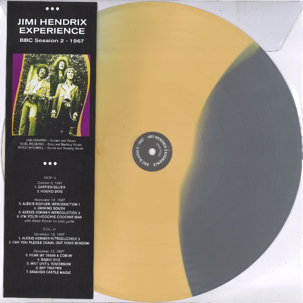 JIMI HENDRIX (JIMI HENDRIX EXPERIENCE) / ジミ・ヘンドリックス (ジミ・ヘンドリックス・エクスペリエンス) / BBC SESSION 2 - 1967 (COLORED LP)