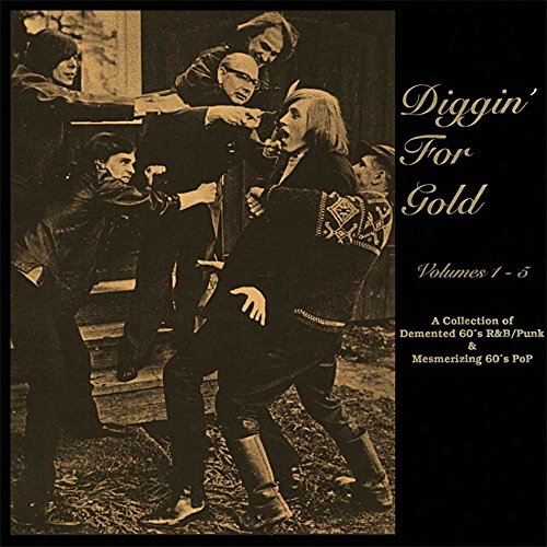V.A. (DIGGIN' FOR GOLD) / DIGGIN' FOR GOLD - VOLUMES 1 - 5 (5CD BOX)
