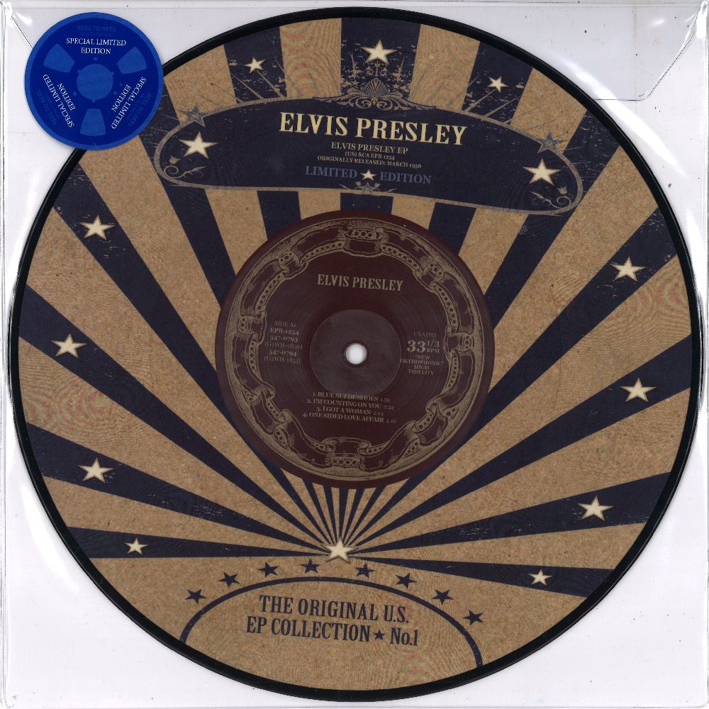 ELVIS PRESLEY / エルヴィス・プレスリー / THE ORIGINAL U.S. EP COLLECTION NO.1 (PICTURE DISC 10")