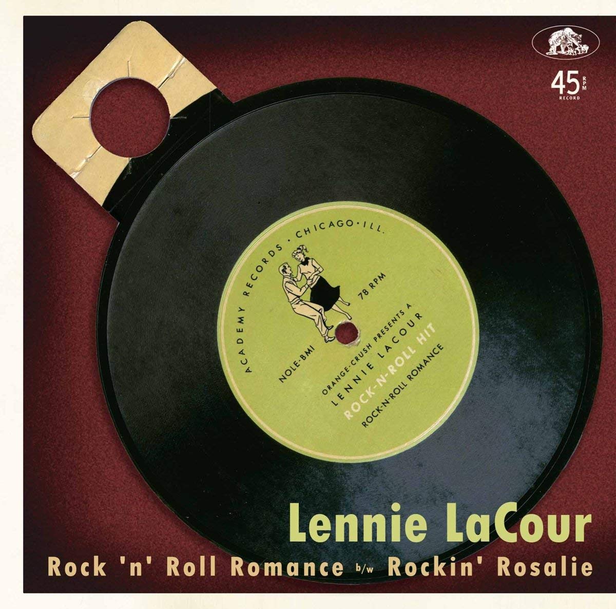 LENNIE LACOUR / ROCK'N'ROLL ROMANCE (7")