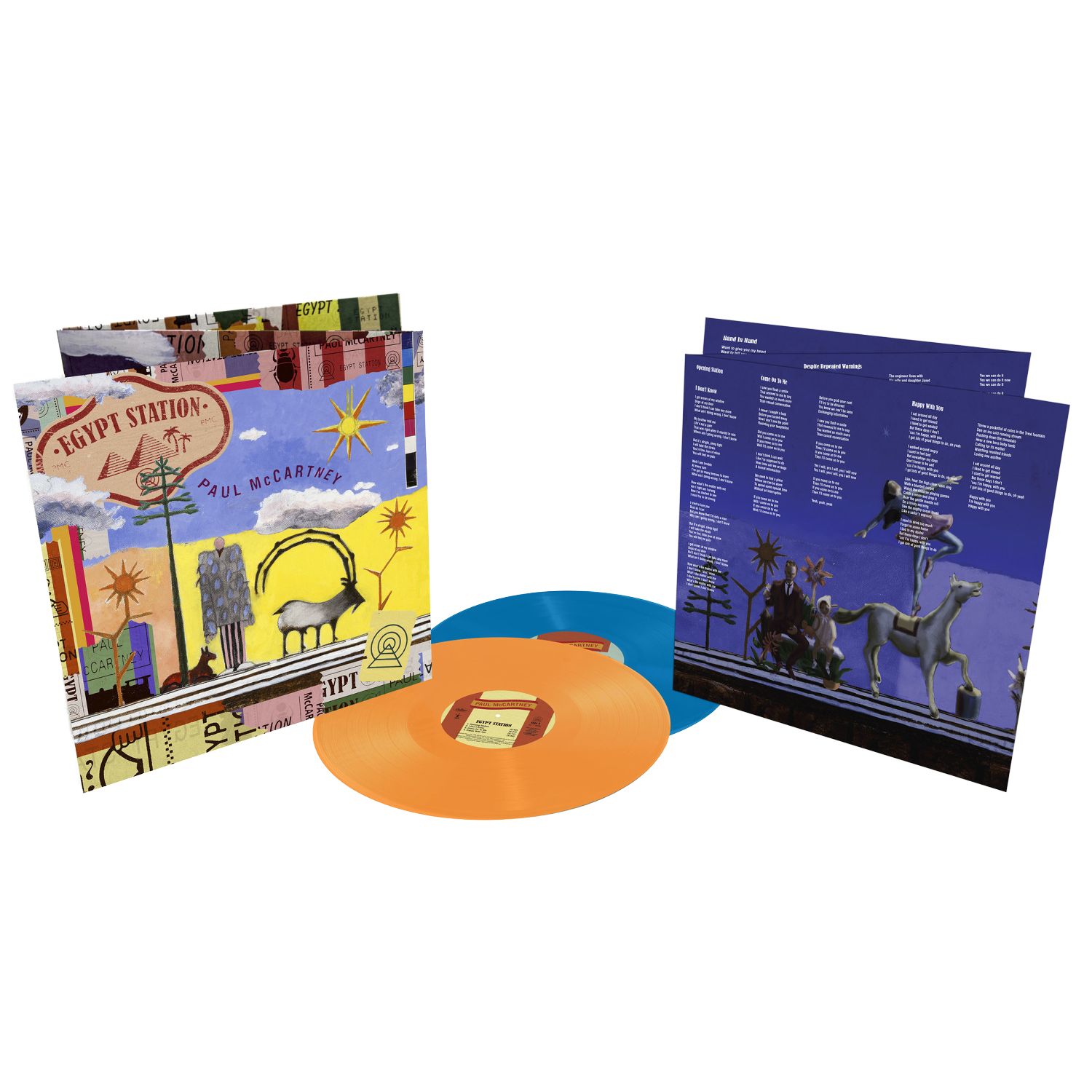 EGYPT STATION (DELUXE EDITION COLORED 180G 2LP/US)/PAUL McCARTNEY 