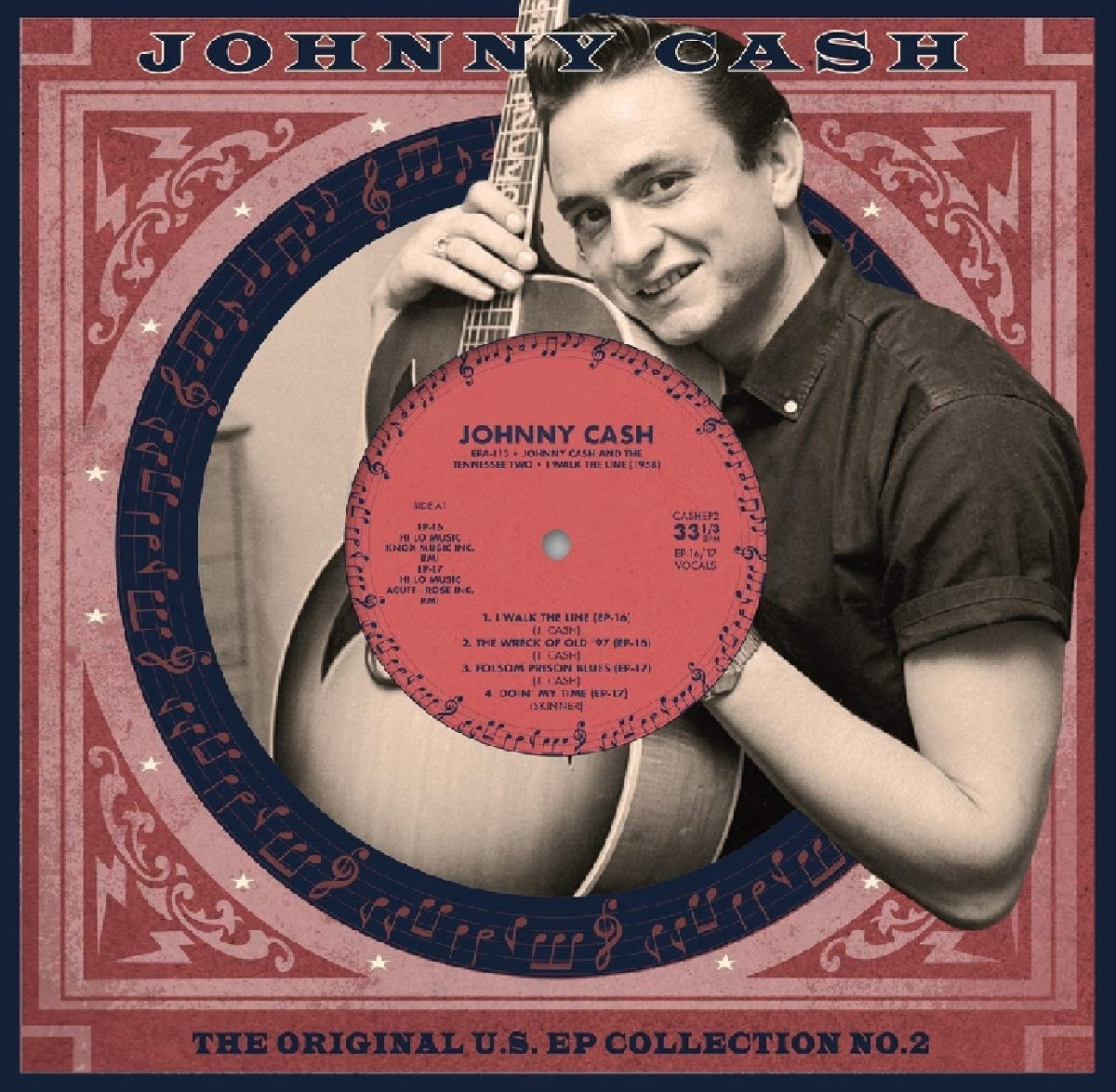 JOHNNY CASH / ジョニー・キャッシュ / THE ORIGINAL U.S. EP COLLECTION NO.2 (COLORED 10")