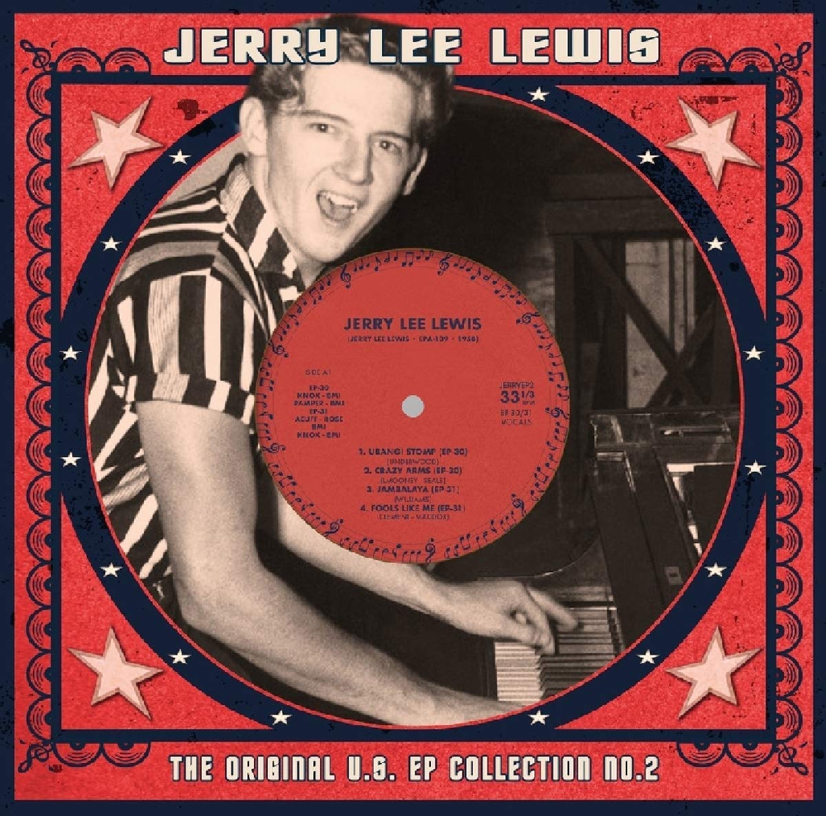 JERRY LEE LEWIS / ジェリー・リー・ルイス / THE ORIGINAL U.S. EP COLLECTION NO.2 (COLORED 10")