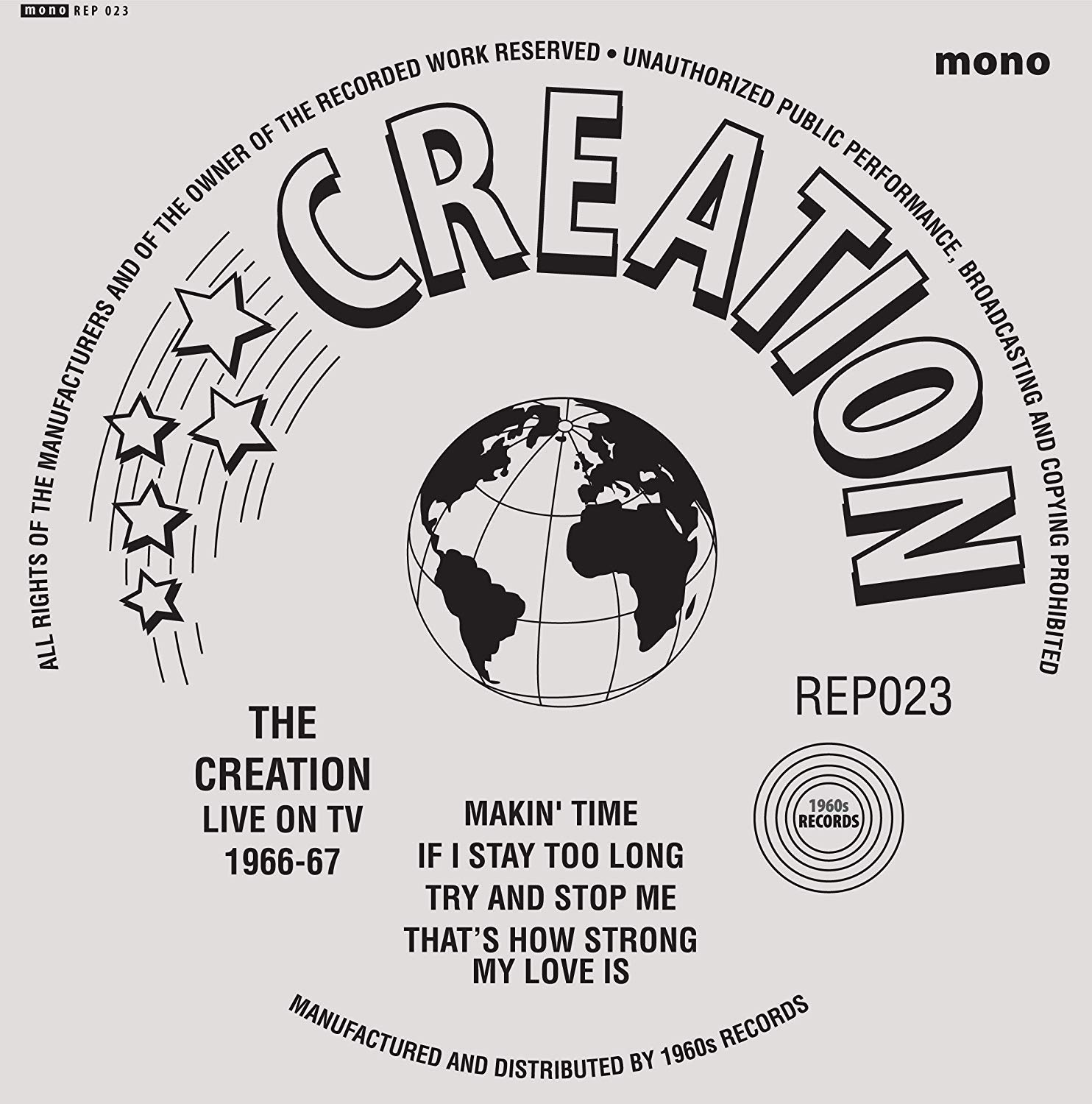 CREATION (UK) / クリエーション / LIVE ON TV EP
