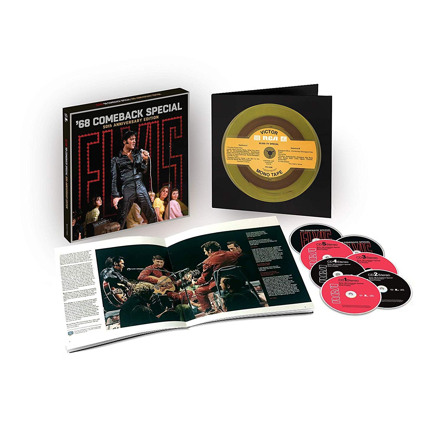 ELVIS PRESLEY / エルヴィス・プレスリー / ELVIS: '68 COMEBACK SPECIAL (50TH ANNIVERSARY EDITION 5CD+2BLU-RAY)