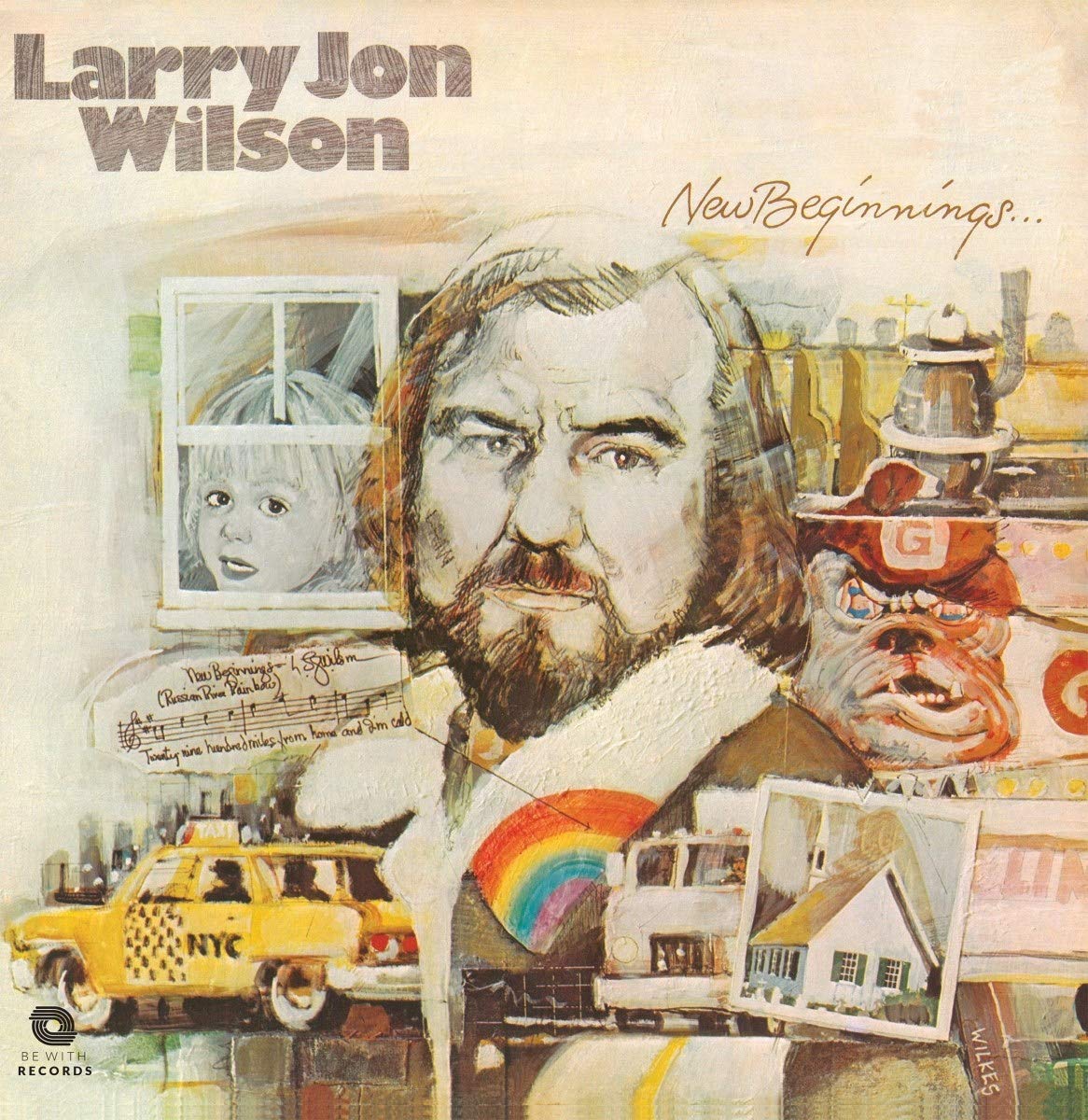 LARRY JON WILSON / NEW BEGINNINGS (LP)
