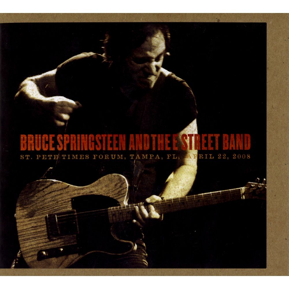 BRUCE SPRINGSTEEN & THE E-STREET BAND / ブルース・スプリングスティーン&ザ・Eストリート・バンド / ST. PETE TIMES FORUM TAMPA, FL APRIL 22, 2008 (3CDR)