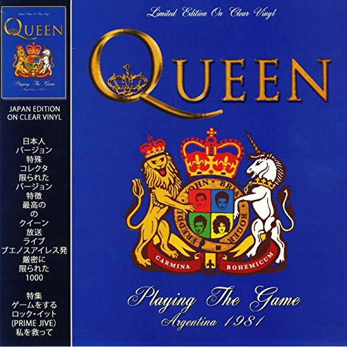 QUEEN / クイーン / PLAYING THE GAME ARGENTINA 1981 (CLEAR LP)