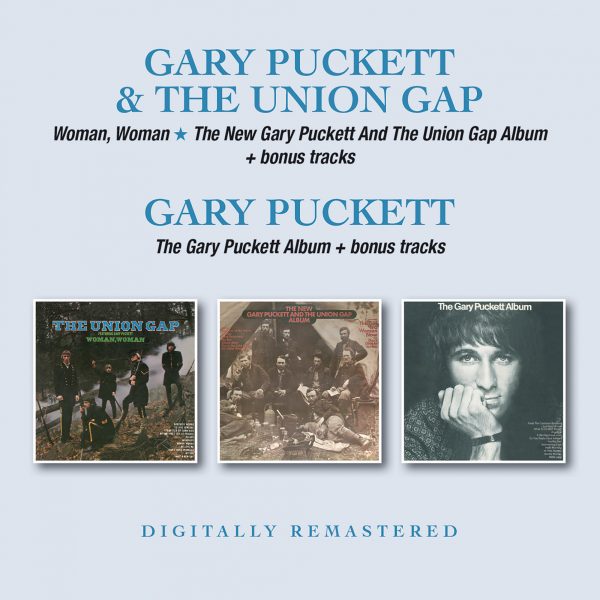 GARY PUCKETT AND THE UNION GAP / ゲイリー・パケット&ザ・ユニオン・ギャップ / WOMAN, WOMAN / THE NEW GARY PUCKETT AND THE UNION GAP ALBUM / THE GARY PUCKETT ALBUM (2CD)