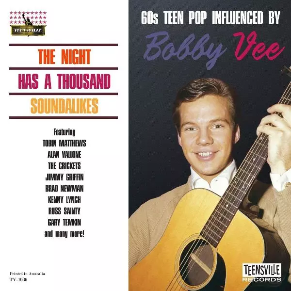 V.A. / THE NIGHT HAS A THOUSAND SOUNDALIKES (60S TEEN POP INFLUENCED BY BOBBY VEE)