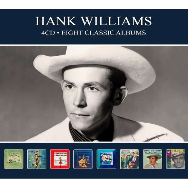 HANK WILLIAMS / ハンク・ウィリアムズ / EIGHT CLASSIC ALBUMS (4CD)