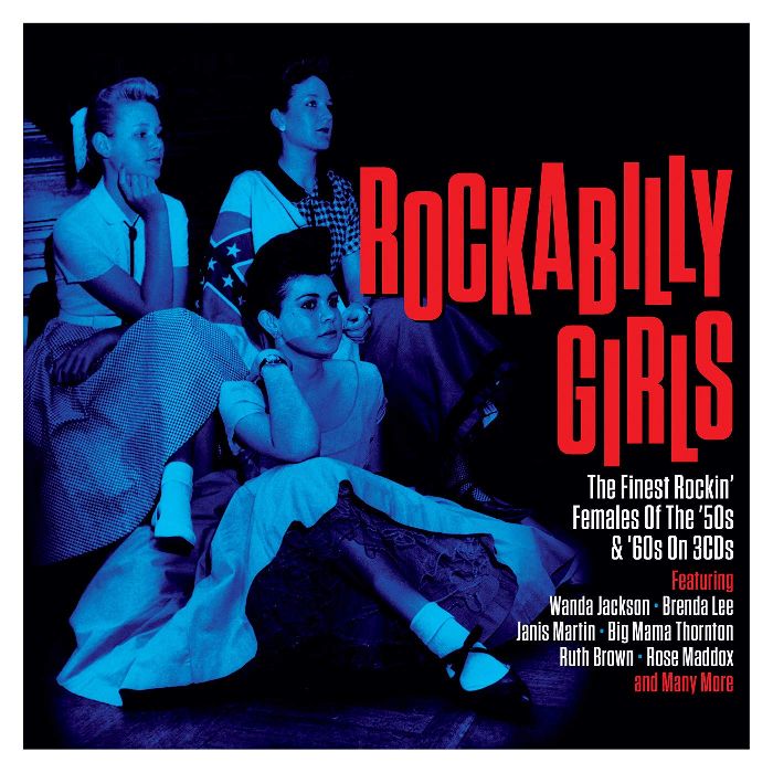 V.A. (ROCK'N'ROLL/ROCKABILLY) / ROCKABILLY GIRLS -THE FINEST ROCKIN' FEMALES OF THE '50S & '60S (3CD)