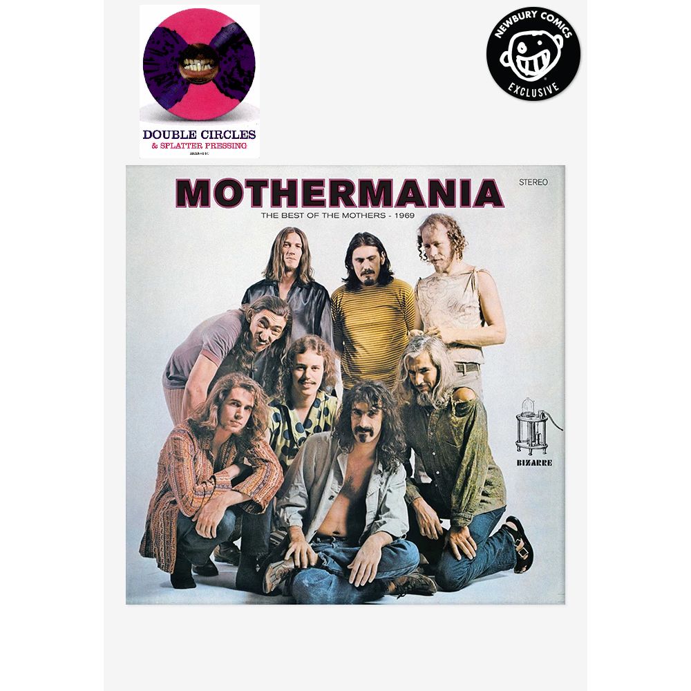 FRANK ZAPPA (& THE MOTHERS OF INVENTION) / フランク・ザッパ / MOTHERMANIA: THE BEST OF THE MOTHERS (A NEWBURY COMICS EXCLUSIVE COLORED LP)