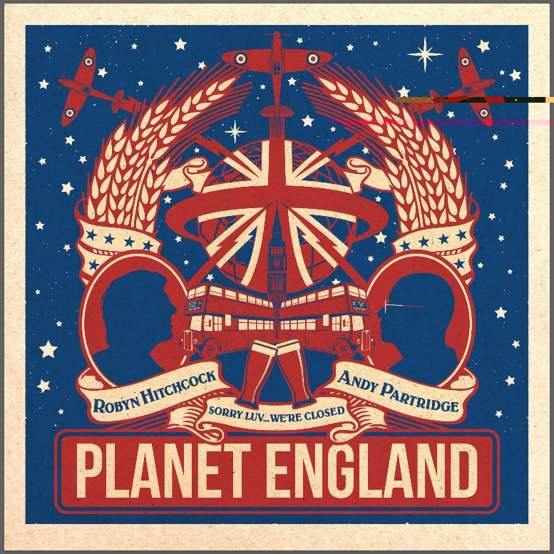 ROBYN HITCHCOCK / ANDY PARTRIDGE / PLANET ENGLAND EP (10")