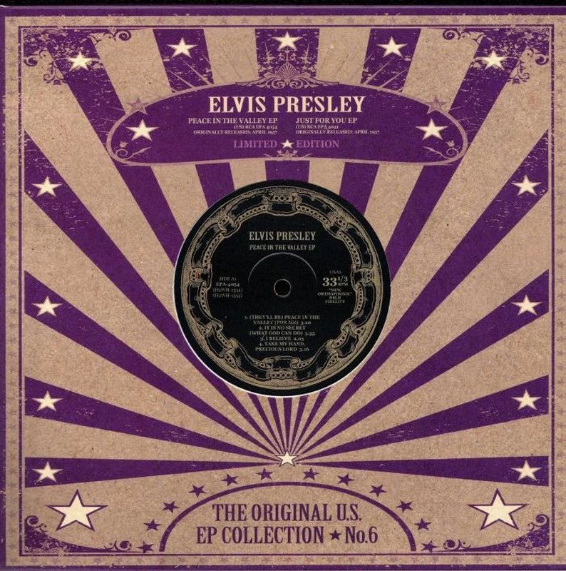 ELVIS PRESLEY / エルヴィス・プレスリー / THE ORIGINAL U.S. EP COLLECTION NO.6 (COLORED 10")