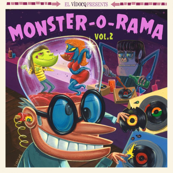 V.A. (ROCK'N'ROLL/ROCKABILLY) / MONSTER-O-RAMA VOL. 2 (LP+CD)