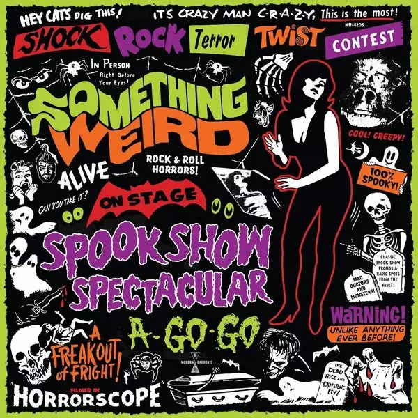 V.A. (SOMETHING WEIRD) / SOMETHING WEIRD SPOOK SHOW SPECTACULAR A-GO-GO (CD+DVD)