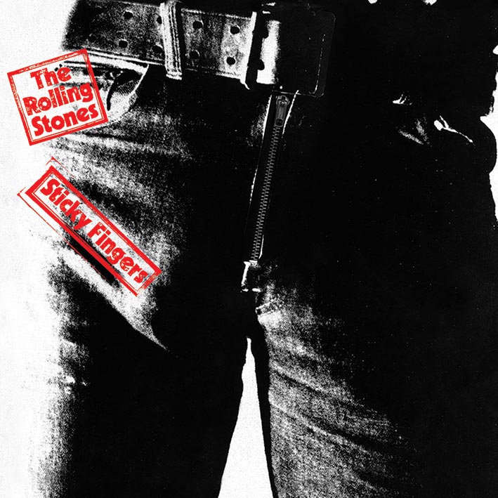 ROLLING STONES / ローリング・ストーンズ / STICKY FINGERS (CANVAS WALL ART)