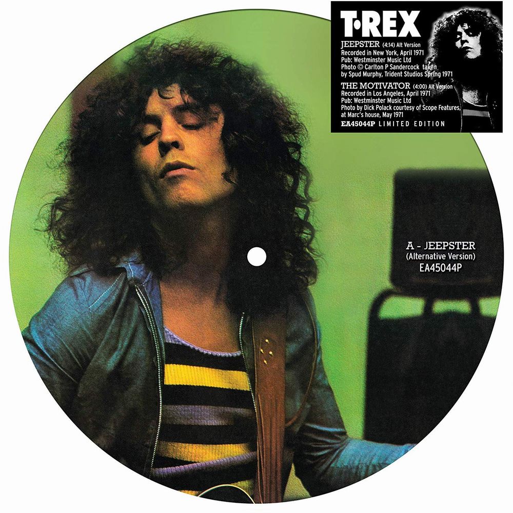 T. REX / T・レックス / JEEPSTER (PICTURE DISC 7")