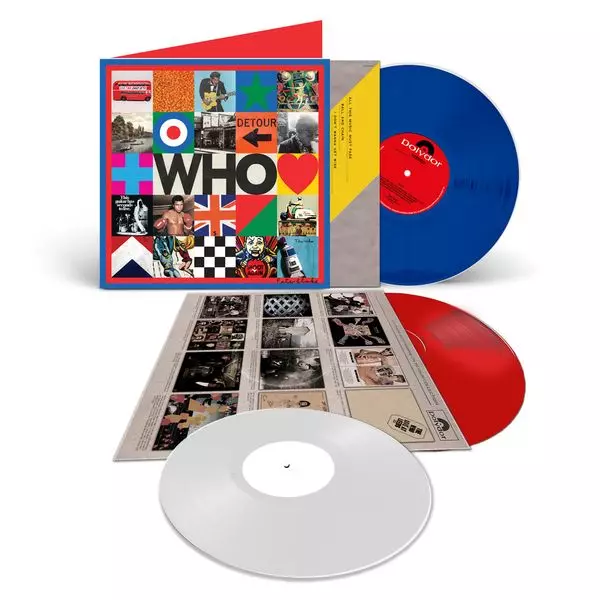 WHO (DELUXE AUDIOPHILE COLORED 45RPM 2LP+10