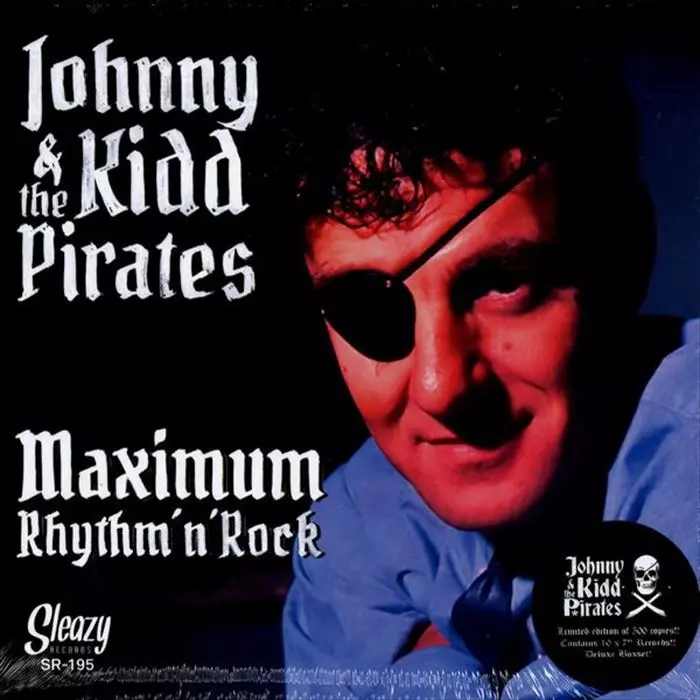 JOHNNY KIDD & THE PIRATES / MAXIMUM RHYTHM 'N' ROCK (10x7" BOX)