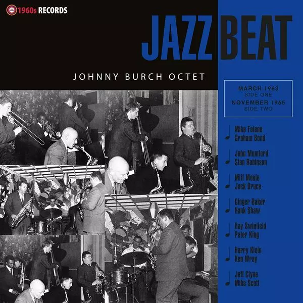 JOHNNY BURCH OCTET (feat. GINGER BAKER, JACK BRUCE, GRAHAM BOND & JOHNNY BURCH etc) / JAZZBEAT (LP)