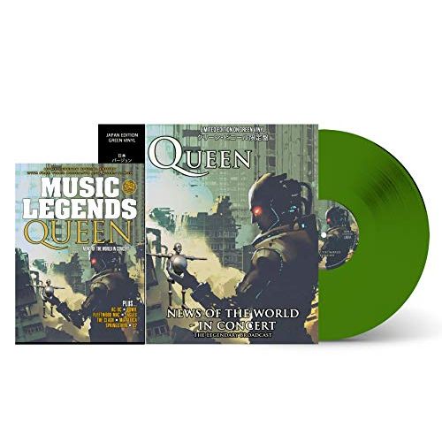 QUEEN / クイーン / NEWS OF THE WORLD IN CONCERT (COLORED LP & MAGAZINE SPECIAL LIMITED EDITION BUNDLE)