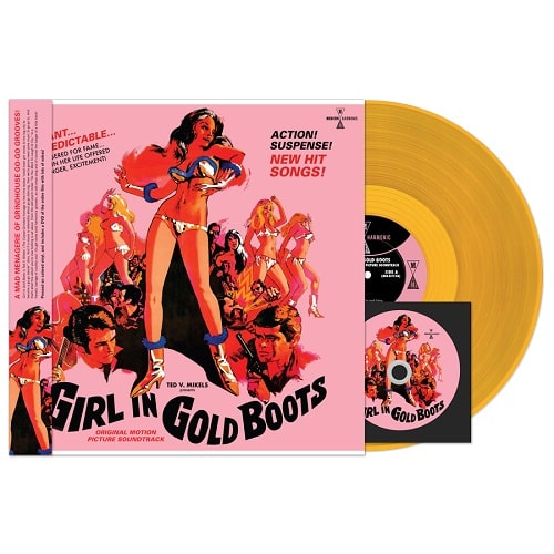 OST / GIRL IN GOLD BOOTS ORIGINAL MOTION PICTURE SOUNDTRACK (LP+DVD)