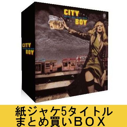 CITY BOY / シティ・ボーイ / 紙ジャケCD 5タイトルまとめ買いセット