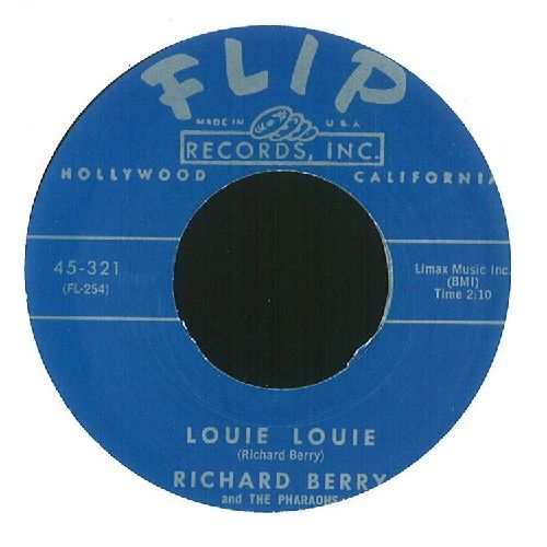 RICHARD BERRY / リチャード・ベリー / LOUIE LOUIE / HAVE LOVE WILL TRAVEL (7")