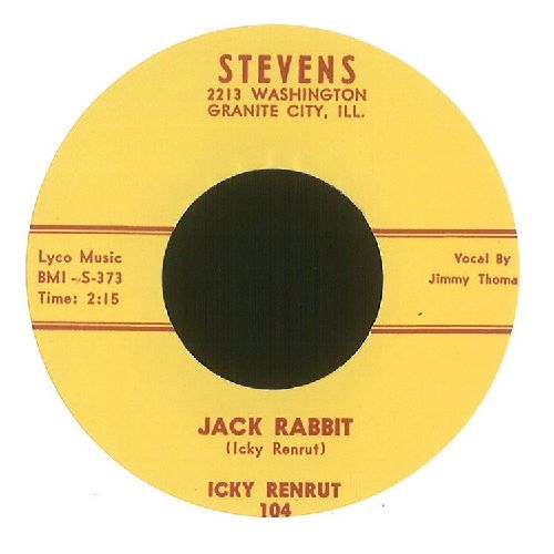 ICKY RENRUT / JACK RABBIT / IN YOUR EYES BABY (7")