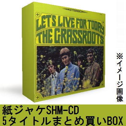 GRASS ROOTS / グラス・ルーツ / 紙ジャケ　５枚組　特典BOX付き GRASS ROOTS / グラス・ルーツ / 紙ジャケ5枚組特典BOX付き