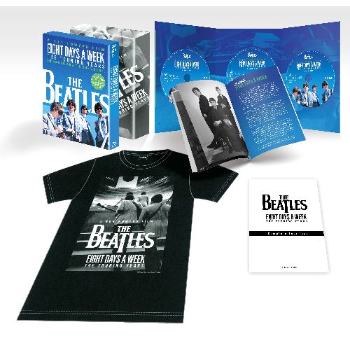 3Blu-ray+Tシャツ The Beatles 「ザ・ビートルズ EIGHT DAYS A WEEK