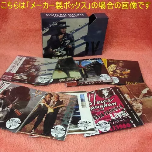 STEVIE RAY VAUGHAN AND DOUBLE TROUBLE / スティーヴィー・レイ・ヴォーン&ダブル・トラブル / 紙ジャケ9タイトルまとめ買い メーカーボックスセット≪中古≫
