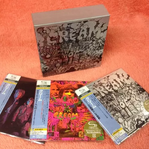 紙ジャケット SHM-CD 2011年アンコールプレス 3タイトル クリームの