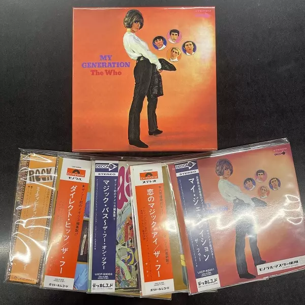 紙ジャケ5タイトルまとめ買いセット≪中古≫/THE WHO/ザ・フー｜OLD