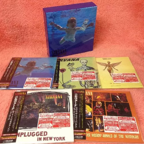 新品未開封 ニルヴァーナ 紙ジャケットCD５枚セット 紙ジャケCD 5タイトルまとめ買いセット≪中古≫/NIRVANA