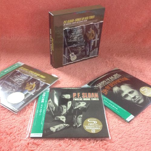 P.F. SLOAN / BARRY MCGUIRE / P.F.スローン / バリー・マクガイア / 紙ジャケSHM-CD 3タイトルまとめ買いセット(中古)