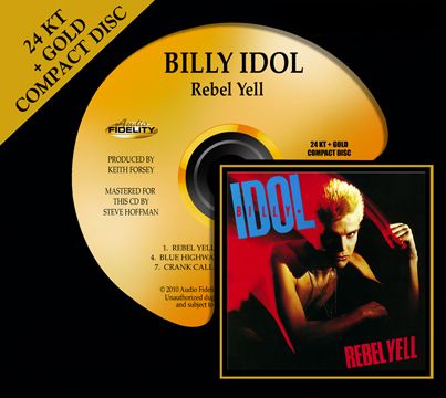 BILLY IDOL / ビリー・アイドル / REBEL YELL (24KT GOLD CD)