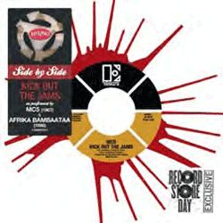 MC5/AFRIKA BAMBAATAA / KICK OUT THE JAMS (SIDE BY SIDE SPLIT 7") 【RECORD STORE DAY 4.21.2012】