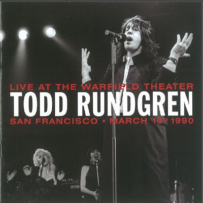 LIVE AT THE WARFIELD 10TH MARCH 1990 ~ EXPANDED EDITION / ライヴ・アット・ザ・ウォーフィールド1990/TODD  RUNDGREN (u0026 UTOPIA)/トッド・ラングレン (u0026ユートピア)｜OLD  ROCK｜ディスクユニオン・オンラインショップ｜diskunion.net