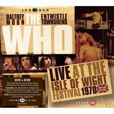 LIVE AT THE ISLE OF WIGHT FESTIVAL 1970 (2CD+DVD)/THE WHO/ザ・フー｜OLD  ROCK｜ディスクユニオン・オンラインショップ｜diskunion.net