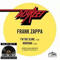 FRANK ZAPPA (& THE MOTHERS OF INVENTION) / フランク・ザッパ / I'M THE SLIME / MONTANA (7") 