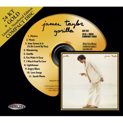 JAMES TAYLOR / ジェイムス・テイラー / GORILLA (24K GOLD CD)