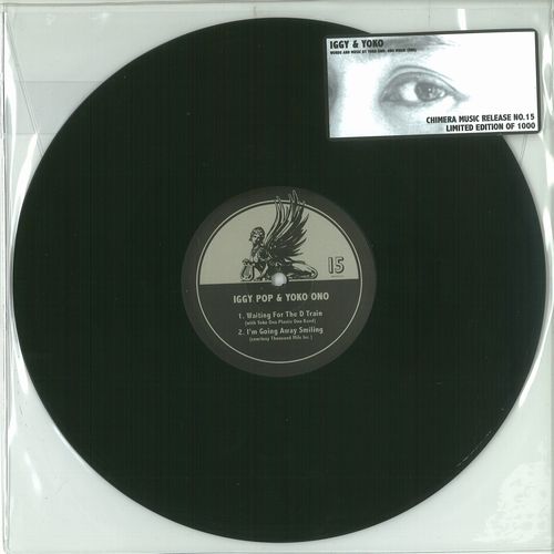 IGGY POP & YOKO ONO / WAITING FOR THE D TRAIN / GOING AWAY SMILING (LIMITED TO 1000 COPIES 10")