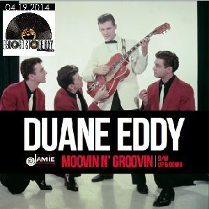 DUANE EDDY / デュアン・エディ / MOOVIN N' GROOVIN / UP & DOWN (7")