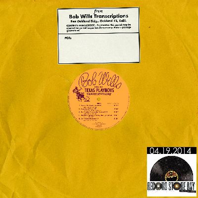 BOB WILLS & THE TEXAS PLAYBOYS / ボブ・ウィルズ&ザ・テキサス・プレイボーイズ / TRANSCRIPTIONS (LP)